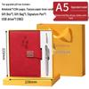 A5 Custom Strap Diary Notebook with Logo in Gift Box