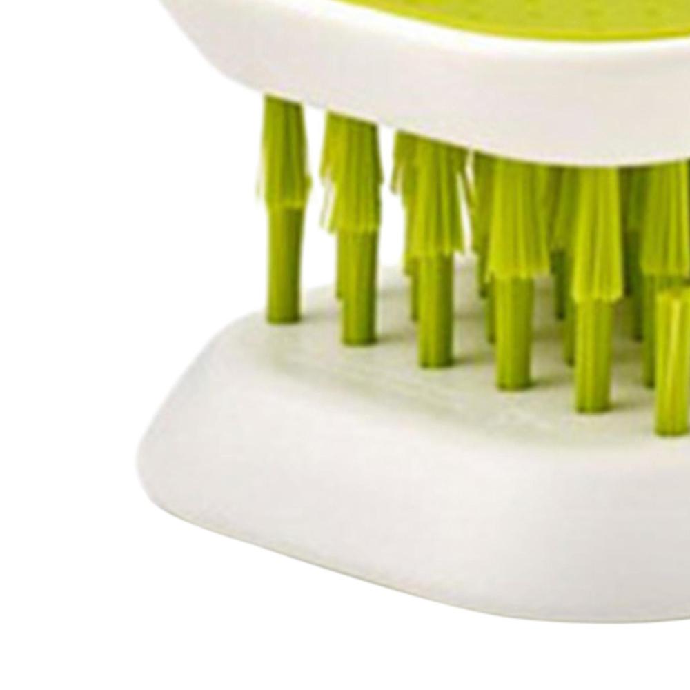 1Pc U-Shaped Double-Sided Cleaning Brush Double-Sided Cleaning Brush for Kitchen Utensils, Knives And Spoons