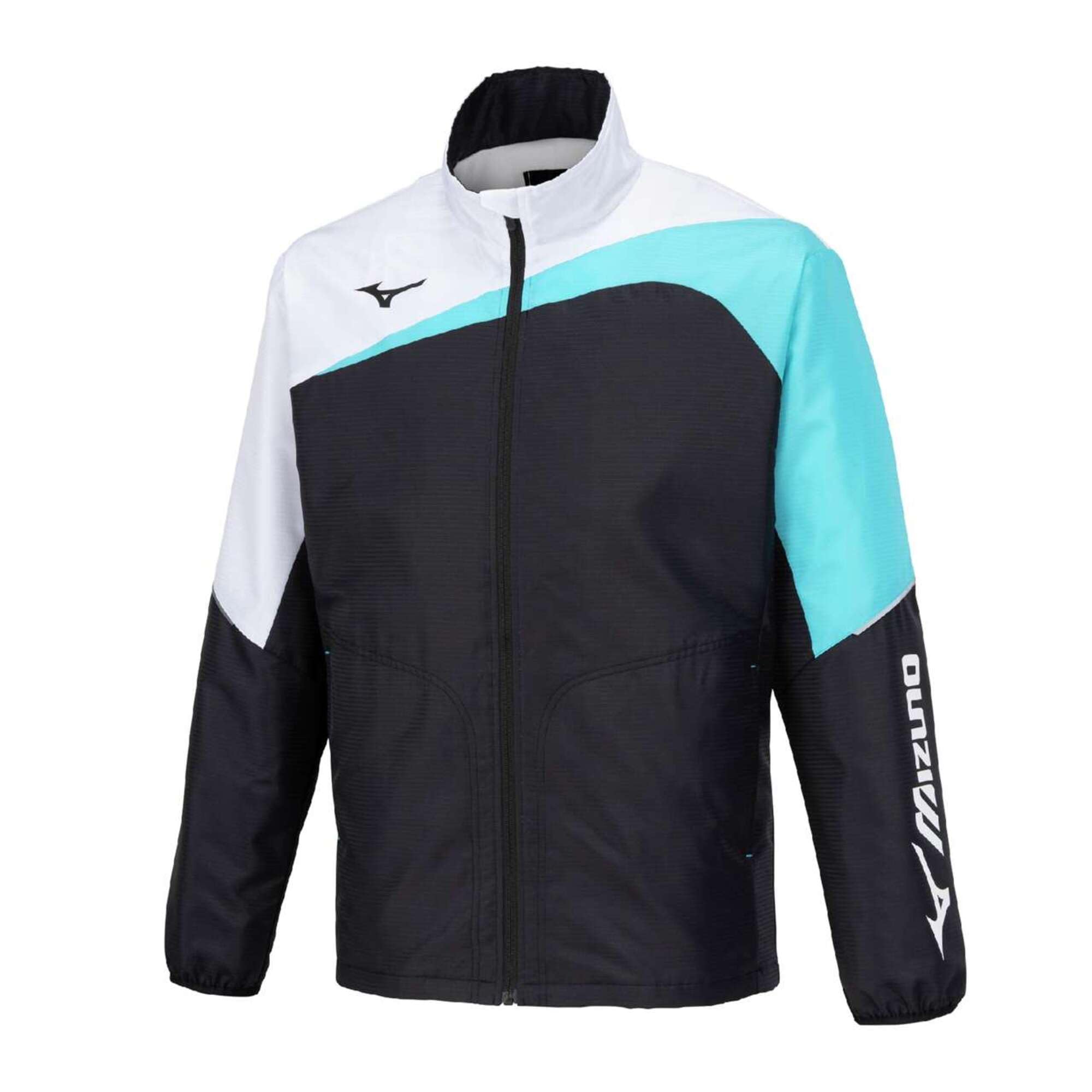 

Куртка Tennis Wear Active Warmer с водоотталкивающей теплоудерживающей флисовой подкладкой 62JEB502 Black x Blue Atoll [Mizuno]