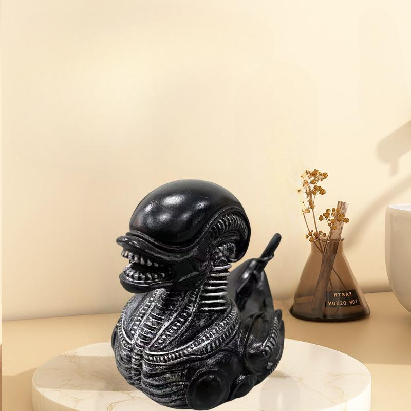 Special-shaped Duck Ornament, Resin Material, Unique Home Decoration, Car Decoration, The Crowd's Preferred Gift