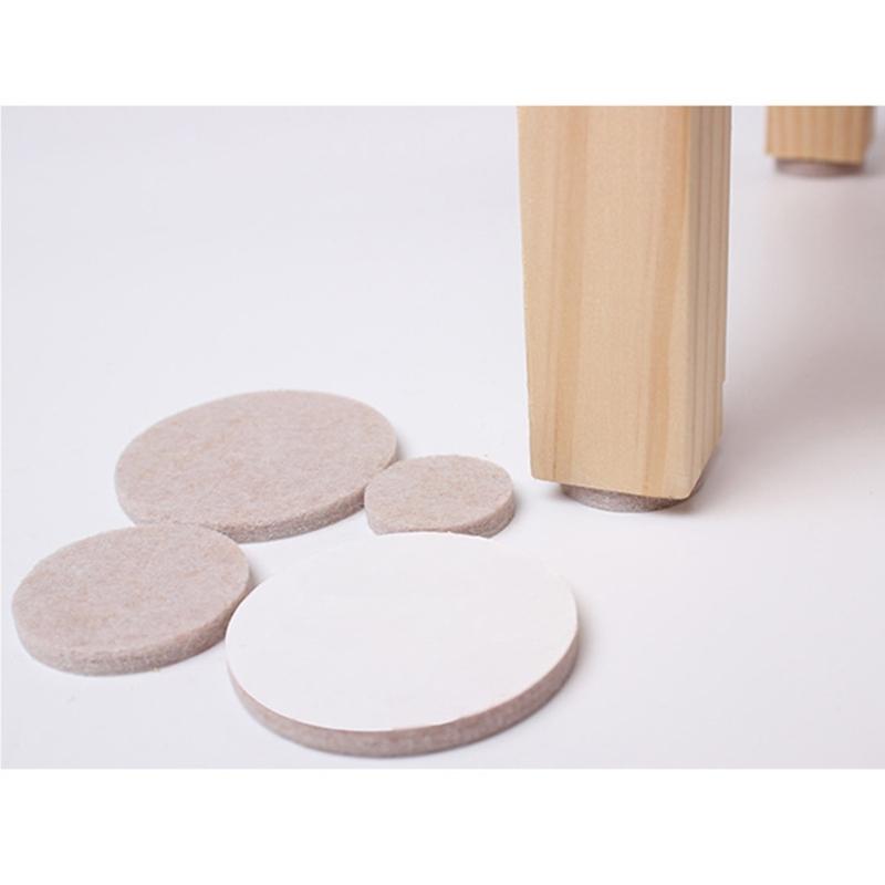 72 Stück Filz Stuhlbeingleiter Bodenschutz Dämpfer Rutschfest Selbstklebend Möbel Wohnaccessoires Haushaltsgebrauch
