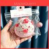 Strawberry Ice Cream Ball Squishy Toy For Stress Relief And Finger Grip Exercise