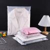 10Pcs Portable Travel Storage Bags, Waterproof Frosted Plastic Zipper Lock Self-Sealing Bags for Clothing Packaging