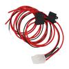 Truck Light Wiring Harness Replacement C90 907, Universal Truck Wiring Harness Wire Kit for Third Brake Light and 12 Volt Dome Light