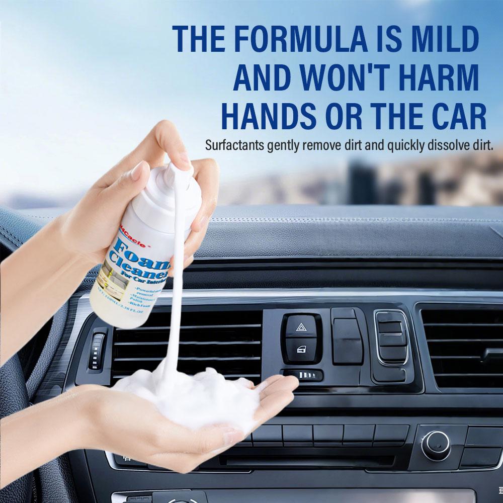 H4Cacle Multi-Purpose Foam Cleaner Car Interior Wash Maintenance for Auto Home Use Renovation Maintenance Agent