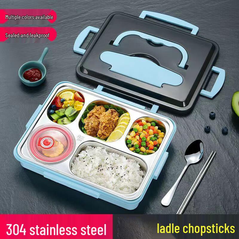 Shengjia Insulated Stainless Steel Student Lunch Box Set