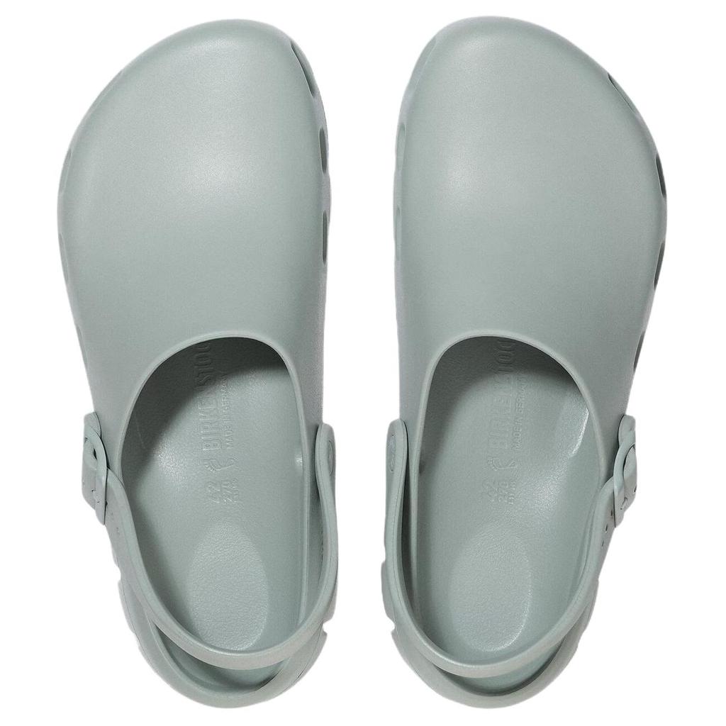 Birkenstock Birki Flow EVA Clogs Unisex Gray Green Regular Loose Fit 1029536