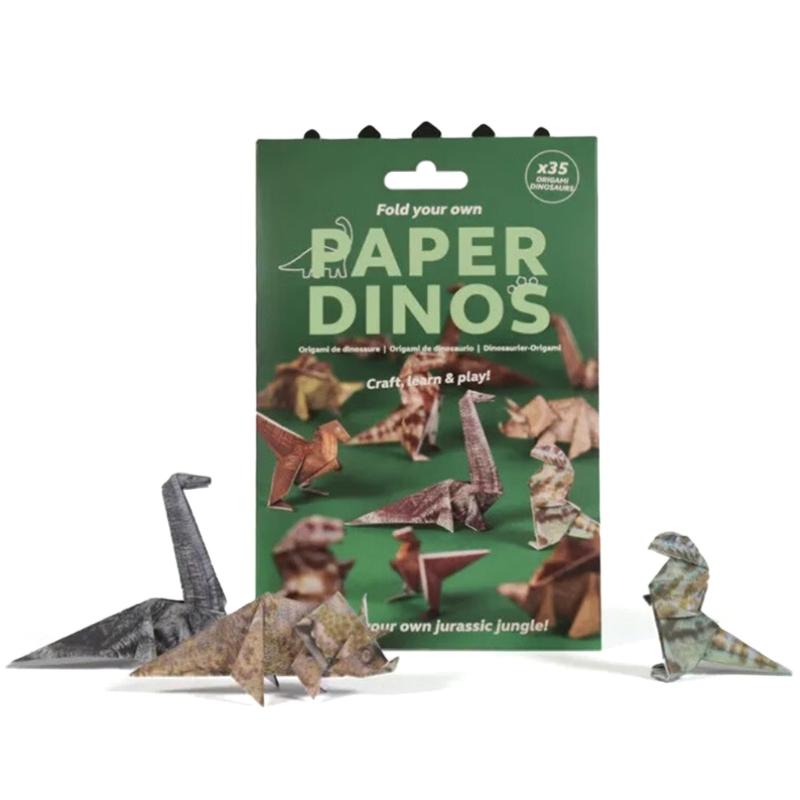 Set de activități creative pliabile cu pisici, câini și dinozauri din hârtie realizate manual Pentru copii, adulți și iubitori de animale Cadou Proiecte de artizanat Decorațiuni
