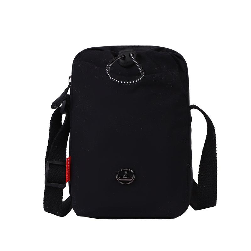 Summer Outdoor Cycling Kettle Bag with One Shoulder Crossbody Multi-layer Walking Bag with Minimalist Travel and Baby Casual Canvas Bag