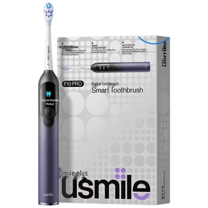 usmile F10 PRO Умная цифровая электрическая зубная щетка вилка CN (адаптер в комплекте)