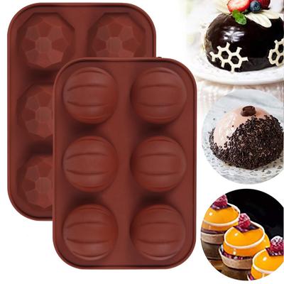 Halbkugel Kugel Silikon Kuchen Muffin Schokolade Heiße Schokoladenbombe 