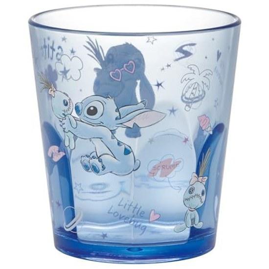 Skater Cup 280ml Plastic Acrylic Dishwasher Safe Made Japan Disney Lilo Stitch Hug KSA4J-A