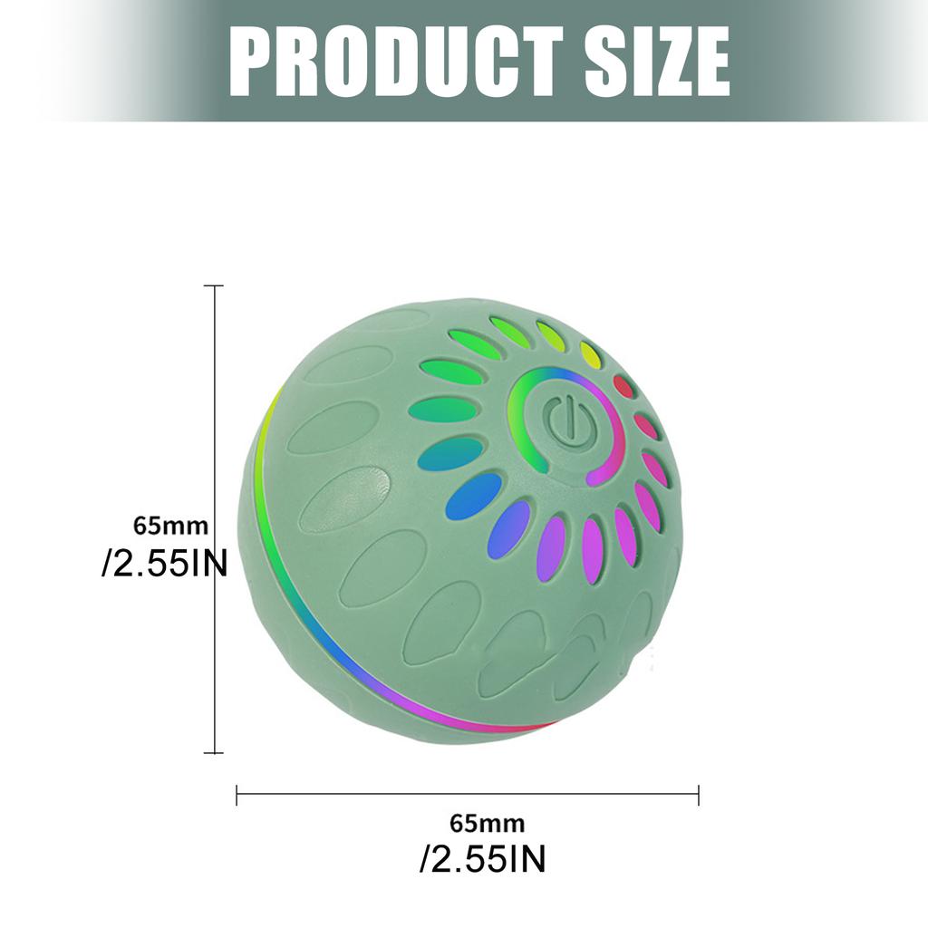 Jumping Dog Ball Toy Durable ABS Chew Proof Design Stimulates Exercise Reduces Anxiety For Active Pet
