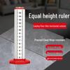 Dual-Sided High Precision Leveling Ruler for Tiling and Positioning