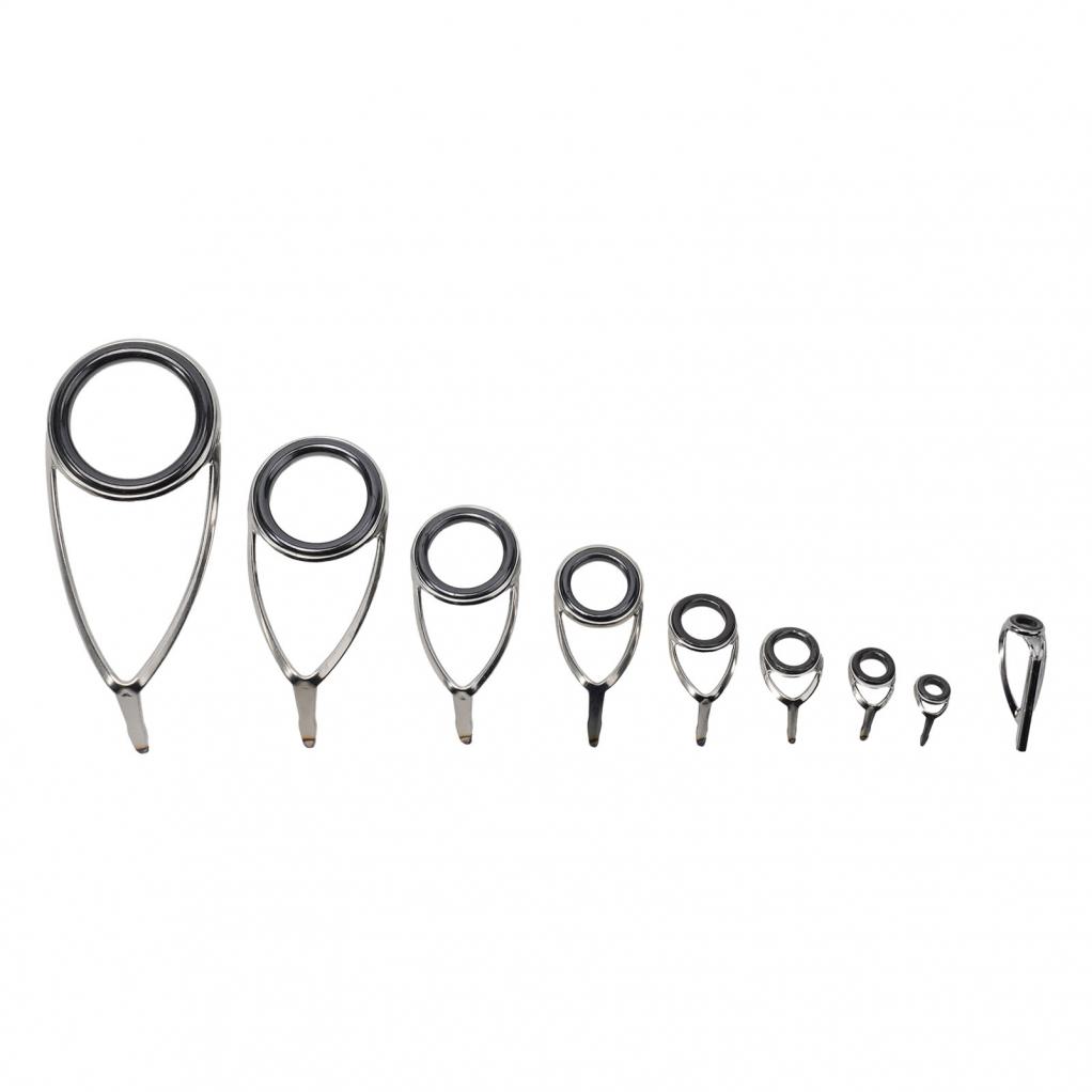 Rod Guides Fishing Rod Top Ring Set Building Ceramic Kit Repair