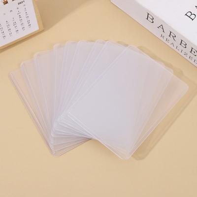 10 Pcs Fotokarten Film Protector Idol Foto Ärmeln Halter Mit Screen Protector Schule Schreibwaren
