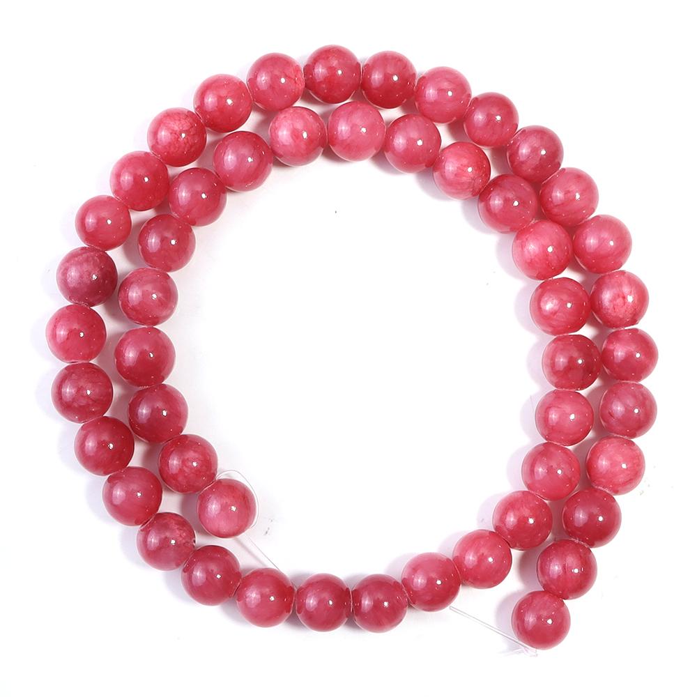34-90pcs 4-12mm Persian Jade Stone Beads Natural Stone Loose Spacer Beads For Jewelry Making DIY Bracelet Necklace Accessories
