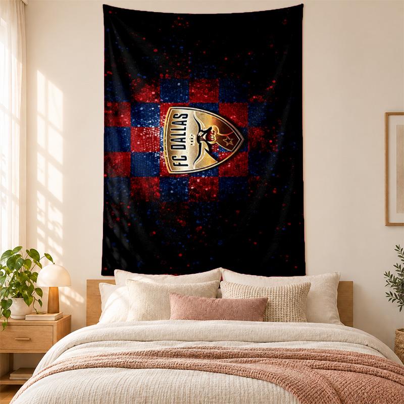 FC Dallas Tapestry Highquality for Decorating Living Room Bedroom Dorm Walls Ideal As Bedroom Wallart Orholiday Gift