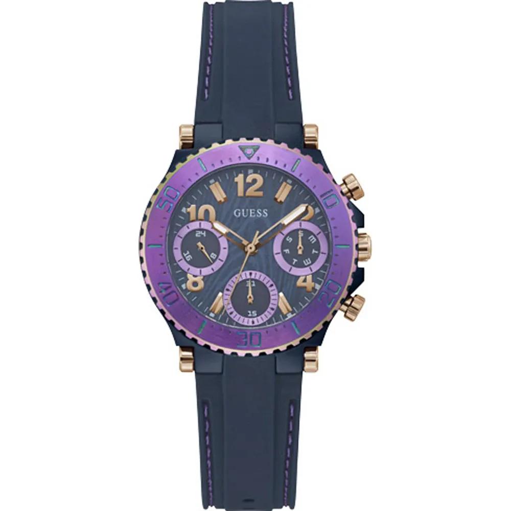 GUESS Cosmic Blue Stainless Steel Ladies Quartz GW0466L2 синий