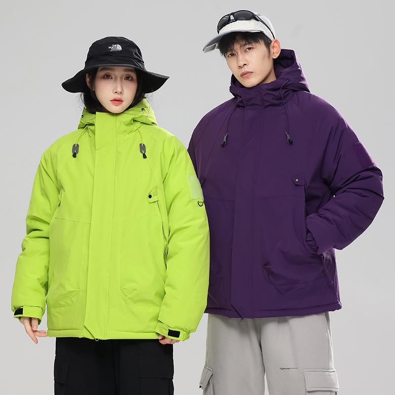 Men's Loose Casual Cotton Jacket Long Hip-Length Warm Winter Daily Coat