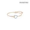 SWAROVSKI [Authentic product from headquarters/Free shopping bag] Hyperbola Heart Bangle Bracelet M 5518869