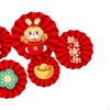 Chinese Decoration Home Decorations Red Paper Flowers Fan for