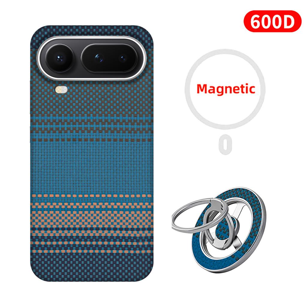 For honor magic 8 pro air carbon case aramid fiber kevlar magsafe fabric thin hard cover magnetic balck Slim light red 600d