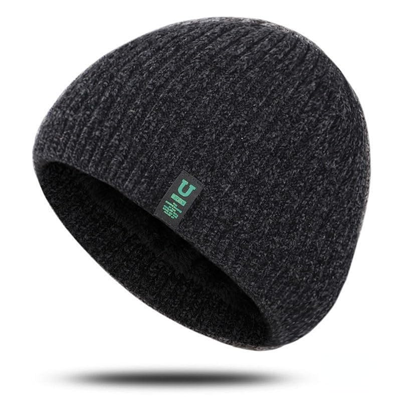 

[Tia Family] knit hat knit cap hat mens autumn/winter Cold protection Heat retention warm soft simple Fashionable knit beanie Thick elasticity Plain