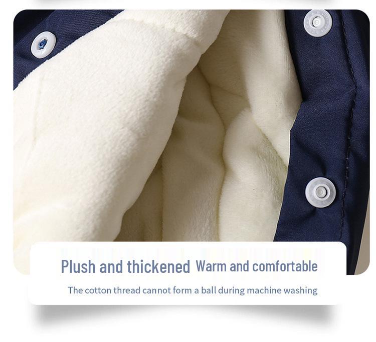 Autumn & Winter Baby Jumpsuit Windbreaker: Infant & Toddler One-Piece Outerwear Coat Romper