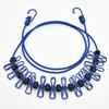 Portable Clothes Drying Line, Windproof Elastic Elastic Retractable Laundry Suitable for Backyard
