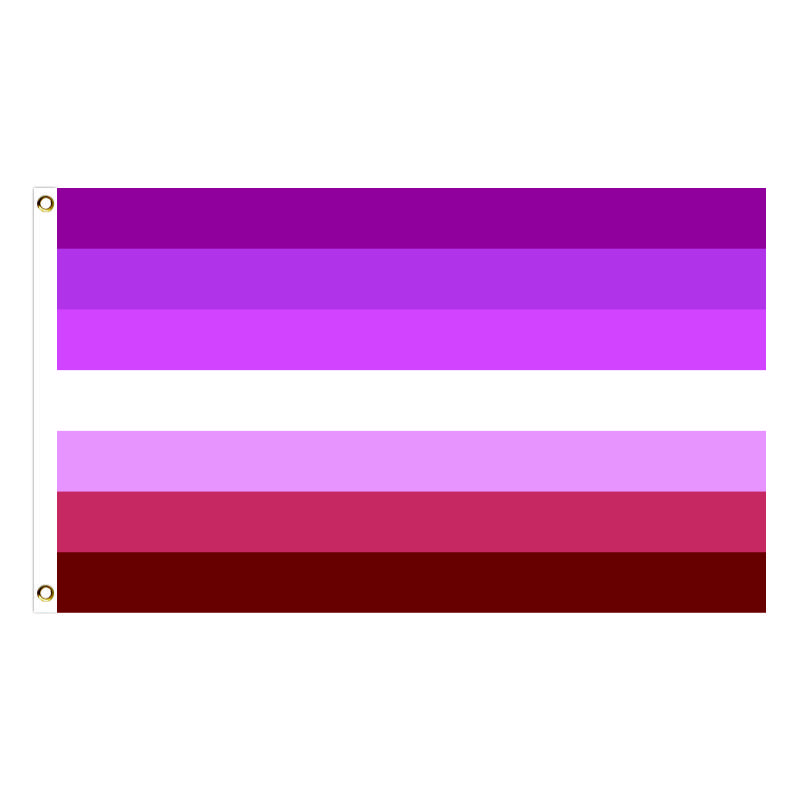 High Quality 2x3ft Polyester Rainbow Lesbian Bisexuals Gay Transgender Pride LGBT Flag