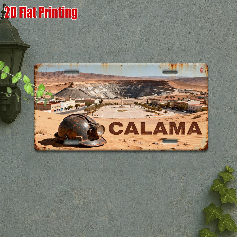 D Flat D Plane One D Plane Vintage Metal Amalfi Coast Italian Sign Inch X Inch Scenery Decoration Suitable F