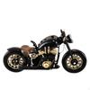 Metal Motorcycle Model Handmade Vintage Movie Prop Retro Biker Figurine for