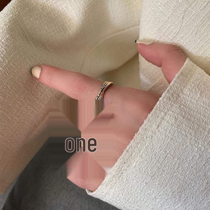 Trendy Women s Retro Geometric Open Adjustable Ring Adjustable Open