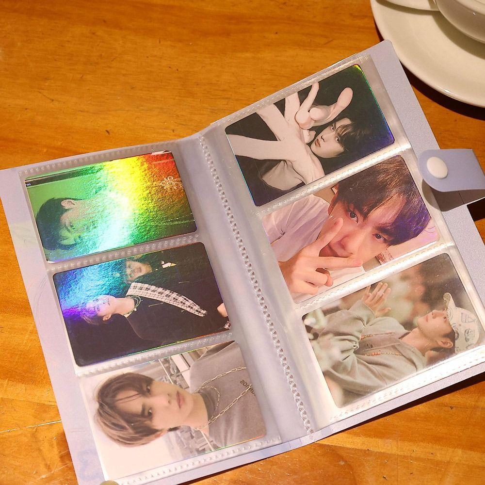 3palcové album na pohlednice 120 slotů držák na karty fotoalba pro Polaroid fotografie