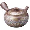 Banko Ware for Approximately 300ml Size Featuring a New Jar of Red Fuji and Red Plum Blossoms Shaped Like Yoshino Cherry Made In 16636 Teapot, "Kutani