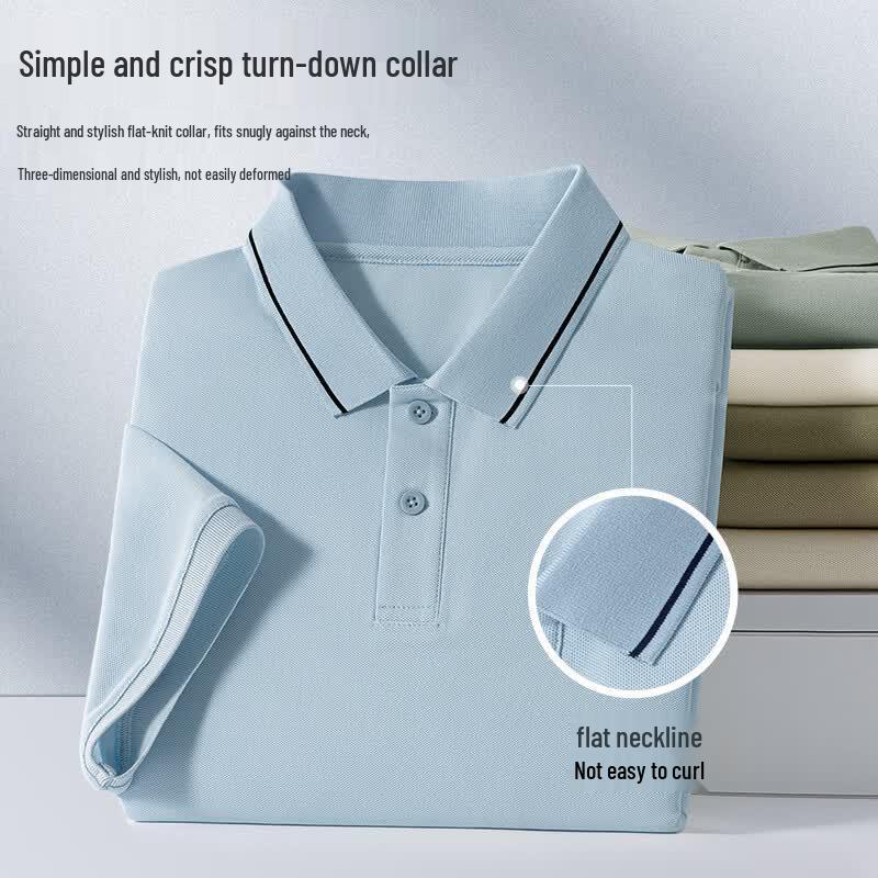 PLAYBOY Men's Summer Casual Polo Shirt