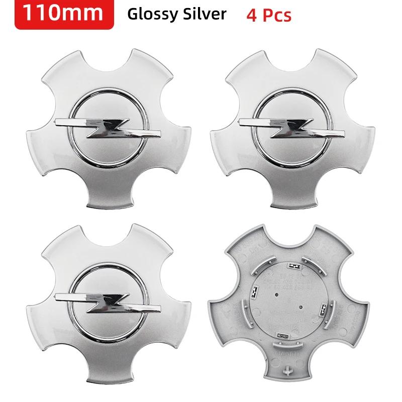 4pcs 53mm 100mm 110mm Car Wheel Center Hub Caps Cover Emblem For Opel Insignia Astra J F Antara Meriva Zafira Corsa Vectra OPC