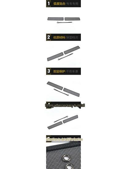 2020 Hongguang MINI EV Radiator Protection Screen with Sequins