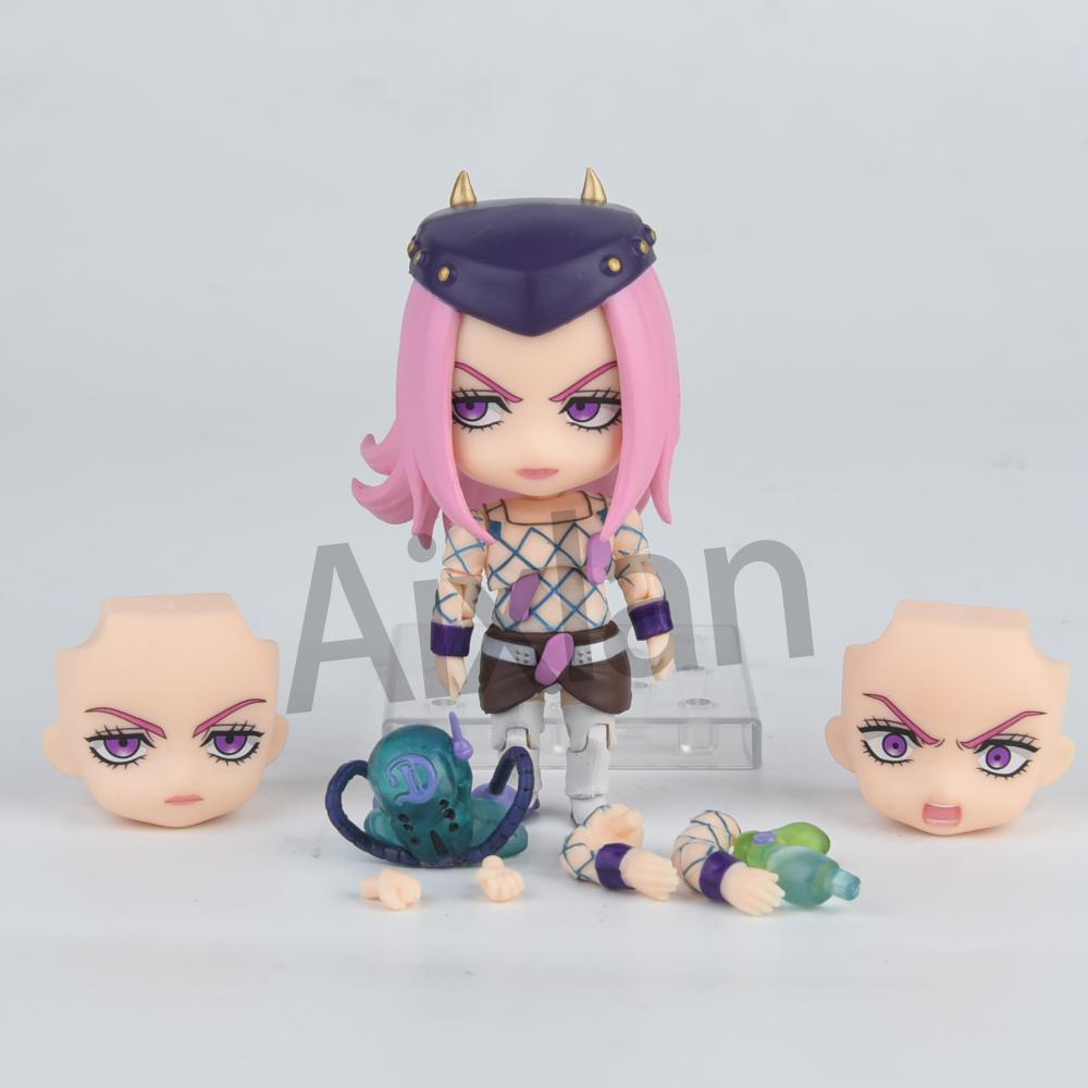 

Aixlan#2026 JoJo s Bizarre Adventure Figure Narciso Anasui Adorable Edition 10cm JOJO POLYVINYL CHLORIDE Action Figure Amine Collector-Worthy Figurine