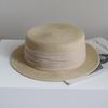 Casual Flat Top  Formal Hat Sweet Beach Hat Fashion Art Straw Hat  Women