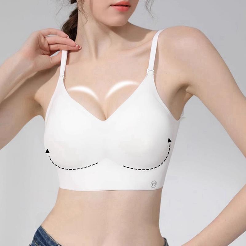 Женский однотонный бюстгальтер с регулируемыми бретелями спортивный бюстгальтер для поддержки XL 709₽