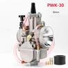 2T 4T Universal Keihin Koso Oko Motorcycle PWK Carburetor 21 24 26 28 30 32 34mm With Power Jet For Racing Motor
