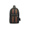 New COACH West Leather Crossbody Bags Shoulder Bags Sling Bags Small Size Men's Black Brown Multicolor 3180-QBR64