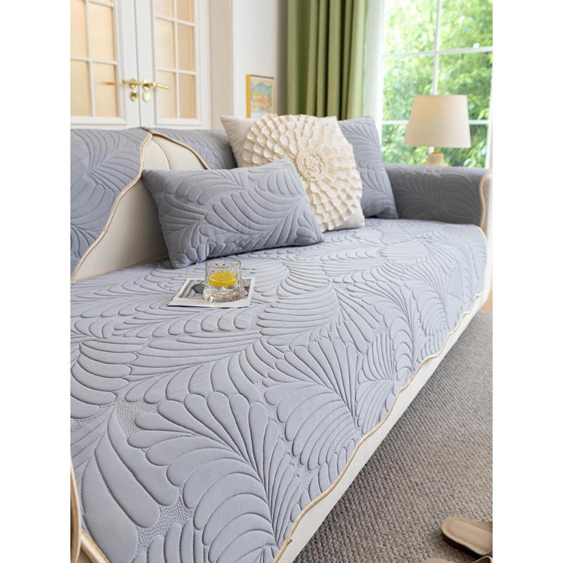 Sofa Cover Towel Latex Sofa Cushion Summer Ice Pad Cool Feeling Cushion Non-Slip Leather Sofa Cover