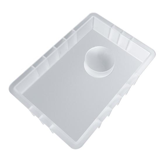Silikonform für Harz-Uhrherstellung Langlebiges Premium-Silikon mit einzigartiger Form für DIY-Zifferblatt mit römischen Ziffern Einfach zu lösende Bastelform für Epoxid