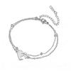 Heart Paw Bracelet For Girl Cute Poppy Paw Bracelets Cat Paw Beads Chain Bracelet for Women Jewelry Gift for Pet Lover