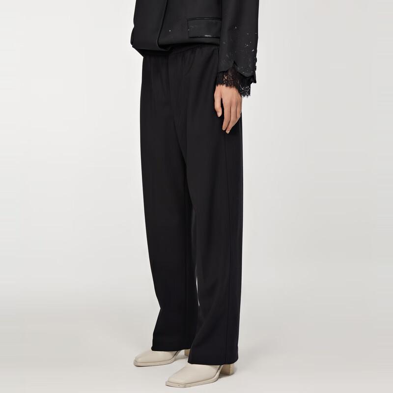 JNBY 2022 Autumn Loose Straight-Leg Trousers