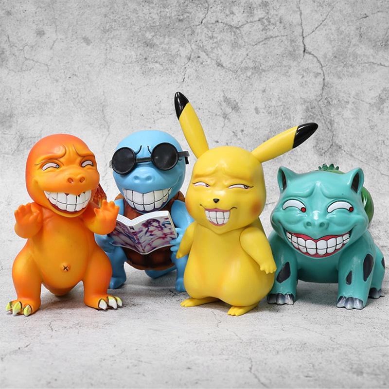 Unique Pokemon Pikachu Figure With Obnoxious Expression Perfect For Collectors