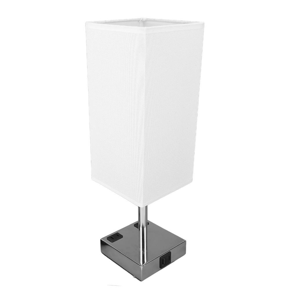 5W LED  Lamp Fabric Lampshade LED Nightstand Light Modern Desk Light  Dorm